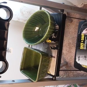 ANTIQUE Flower Vases by HAEGER, USA